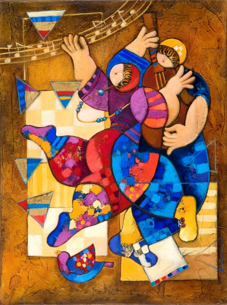 DELIGHTFUL MOMENT     16x12            