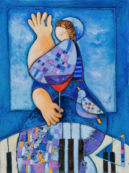 Thinking about you 28x21cm